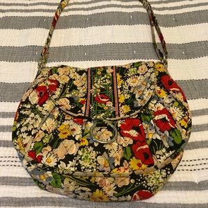 Vera Bradley red and yellow floral purse